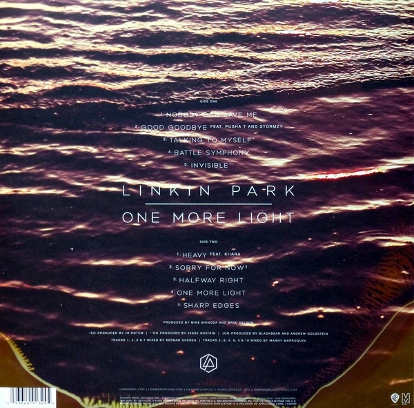 Виниловая пластинка LINKIN PARK ONE MORE LIGHT