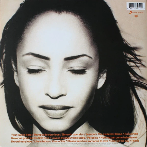 Виниловая пластинка SADE THE BEST OF SADE