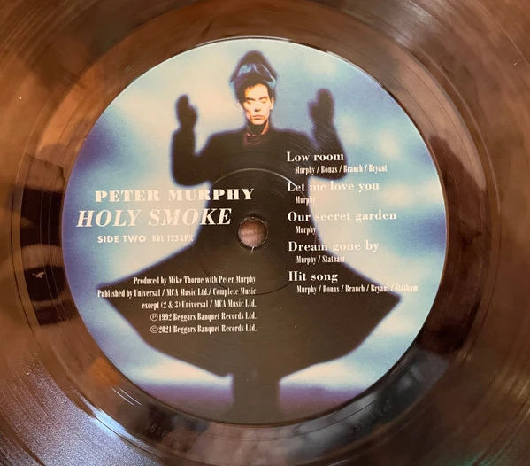 Виниловая пластинка PETER MURPHY Holy Smoke  HOLY SMOKE 