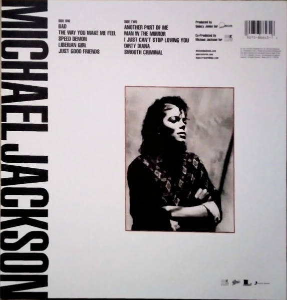 Виниловая пластинка MICHAEL JACKSON Bad