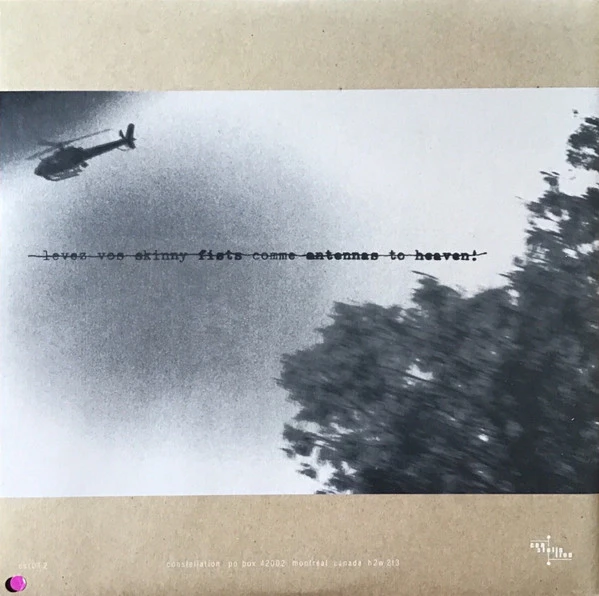 Виниловая пластинка GODSPEED YOU BLACK EMPEROR! LIFT YOUR SKINNY FISTS LIKE ANTENNAS TO HEAVEN!