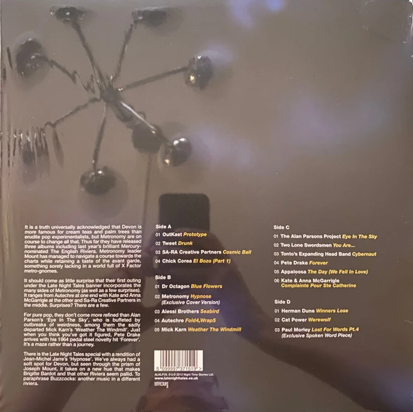 Виниловая пластинка METRONOMY LATE NIGHT TALES