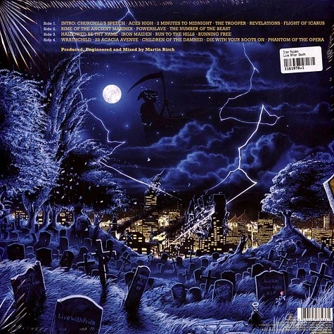 Виниловая пластинка IRON MAIDEN LIVE AFTER DEATH