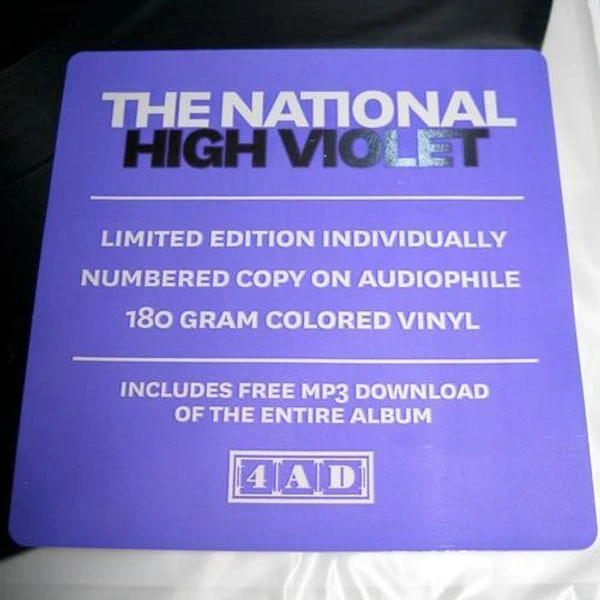Виниловая пластинка THE NATIONAL HIGH VIOLET