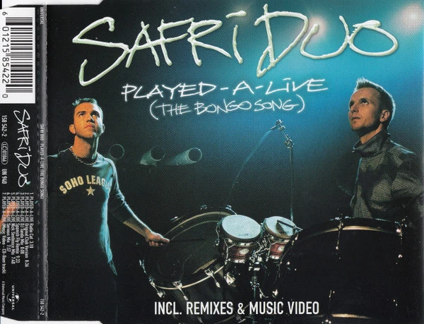 Виниловая пластинка SAFRI DUO PLAYED-A-LIVE