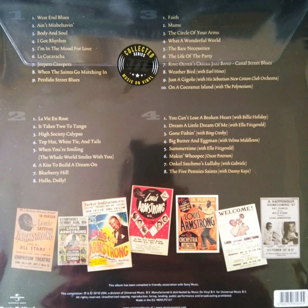 Виниловая пластинка LOUIS ARMSTRONG & HIS ALL STA COLLECTED
