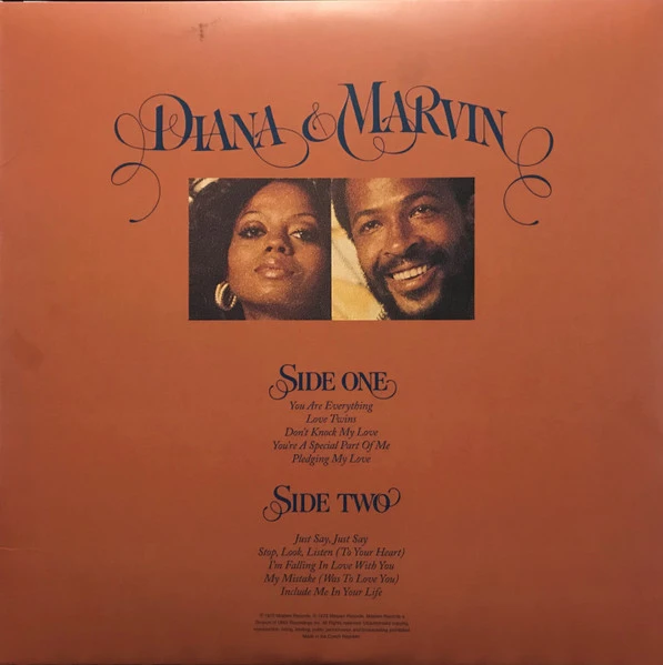 Виниловая пластинка DIANA ROSS, MARVIN GAYE DIANA & MARVIN