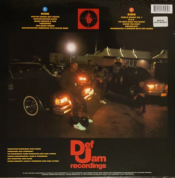 Виниловая пластинка PUBLIC ENEMY YO! BUM RUSH THE SHOW