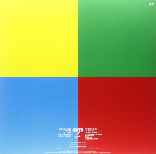 Виниловая пластинка QUEEN HOT SPACE