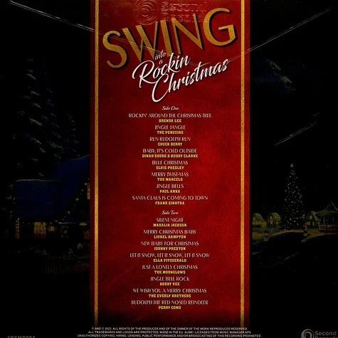 Виниловая пластинка VARIOUS SWING INTO A ROCKIN CHRISTMAS 16 FESTIVE CLASSICS