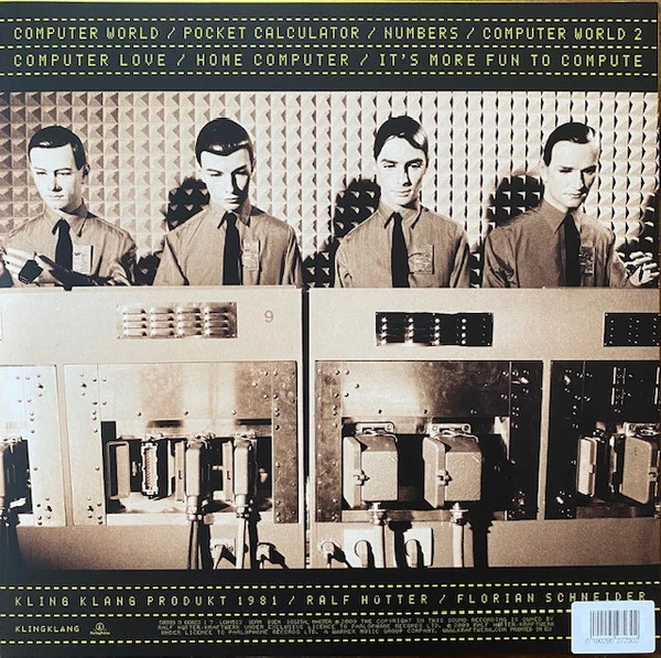 Виниловая пластинка KRAFTWERK COMPUTER WORLD
