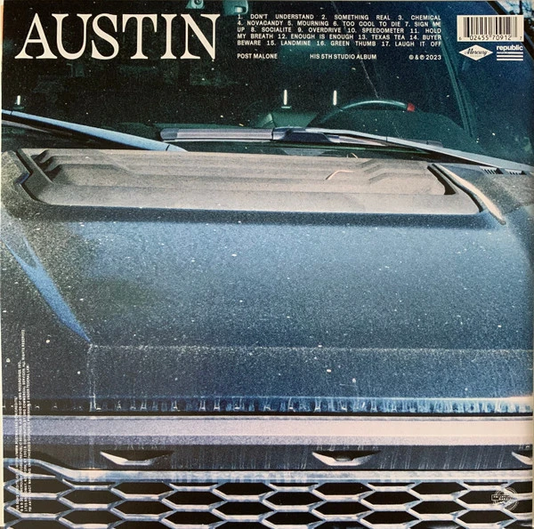 Виниловая пластинка POST MALONE AUSTIN