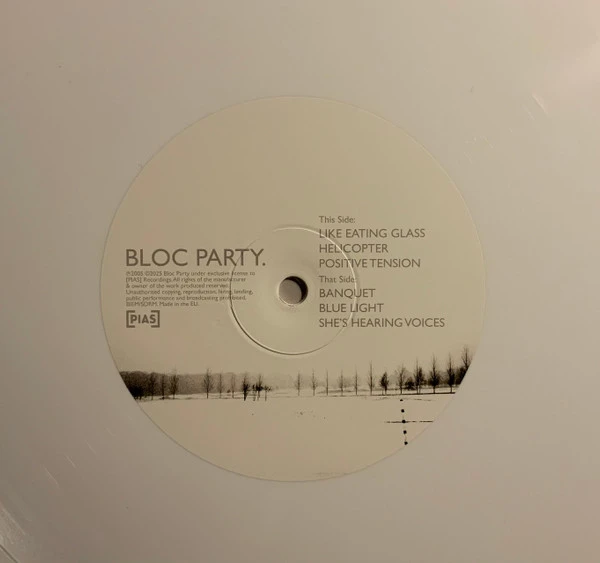 Виниловая пластинка BLOC PARTY SILENT ALARM