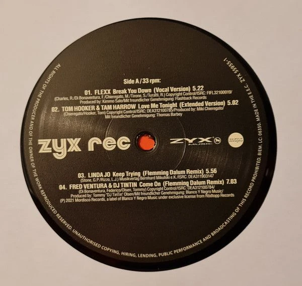 Виниловая пластинка VARIOUS ZYX ITALO DISCO NEW GENERATION VOLUME 5
