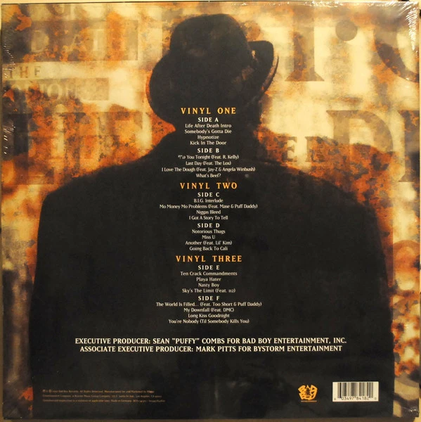 Виниловая пластинка NOTORIOUS B.I.G., THE LIFE AFTER DEATH