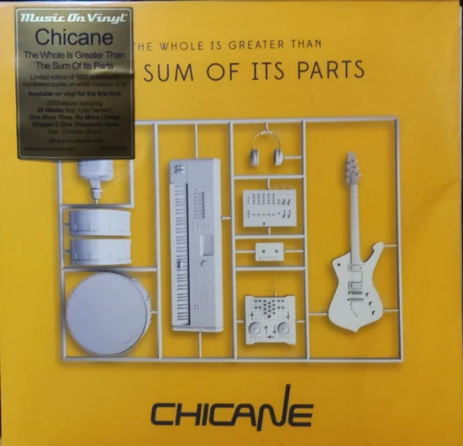 Виниловая пластинка CHICANE  THE WHOLE IS GREATER THAN THE SUM OF ITS PARTS