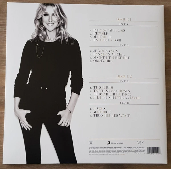 Виниловая пластинка CELINE DION ENCORE UN SOIR