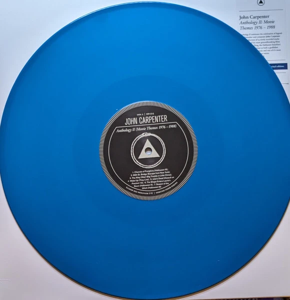 Виниловая пластинка JOHN CARPENTER ANTHOLOGY II (MOVIE THEMES 1976-1988)