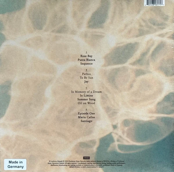 Виниловая пластинка LUDOVICO EINAUDI Summer Portraits