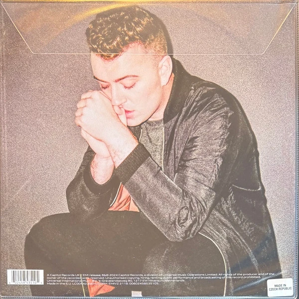 Виниловая пластинка SAM SMITH IN THE LONELY HOUR