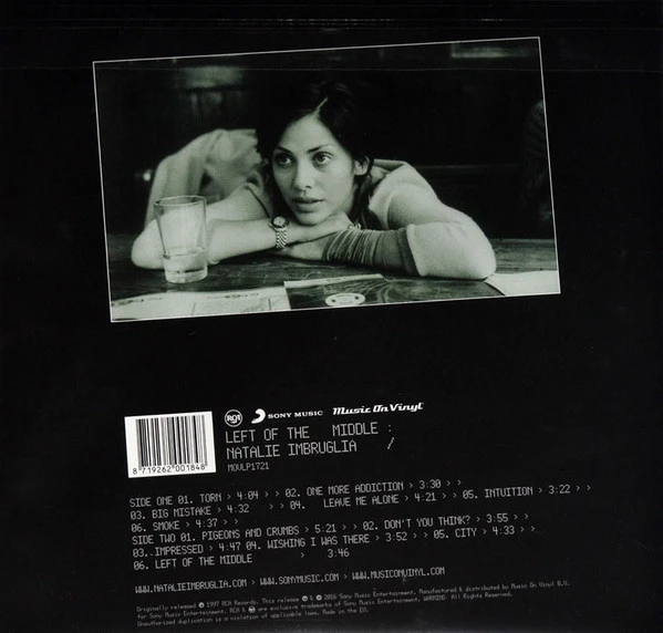 Виниловая пластинка NATALIE IMBRUGLIA LEFT OF THE MIDDLE