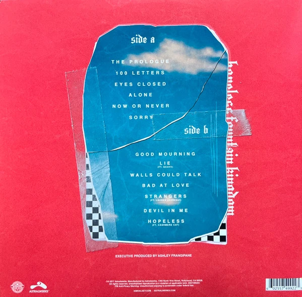 Виниловая пластинка HALSEY HOPELESS FOUNTAIN KINGDOM
