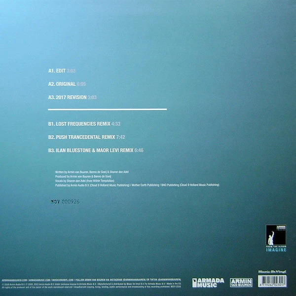 Виниловая пластинка ARMIN VAN BUUREN IN AND OUT OF LOVE