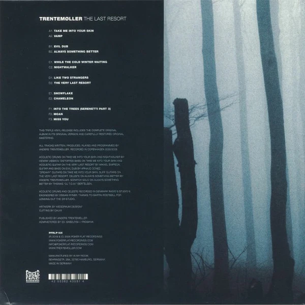 Виниловая пластинка TRENTEMOLLER LAST RESORT