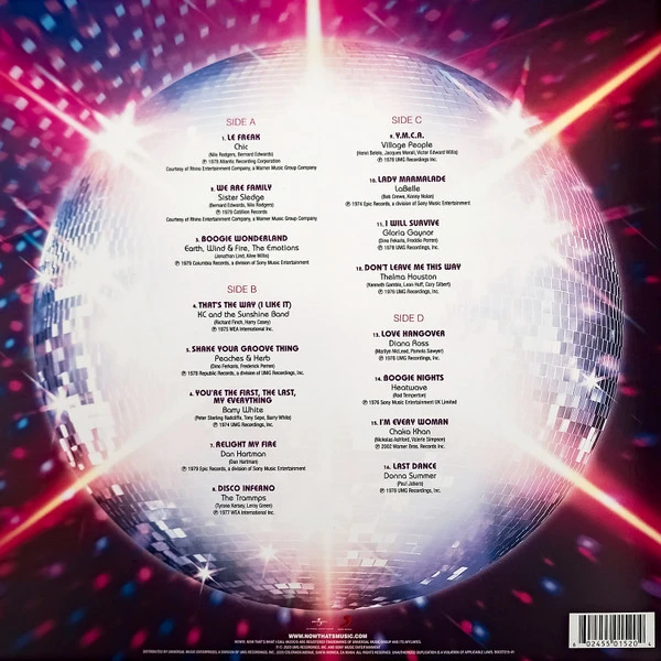 Виниловая пластинка VARIOUS NOW THATS WHAT I CALL DISCO