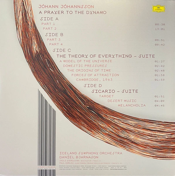 Виниловая пластинка ICELAND SYMPHONY ORCHESTRA A Prayer To The Dynamo
