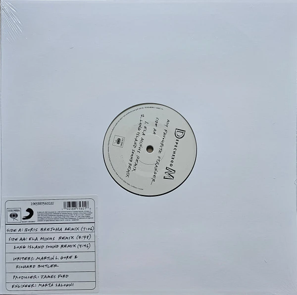 Виниловая пластинка DEPECHE MODE MY FAVOURITE STRANGER (REMIXES)