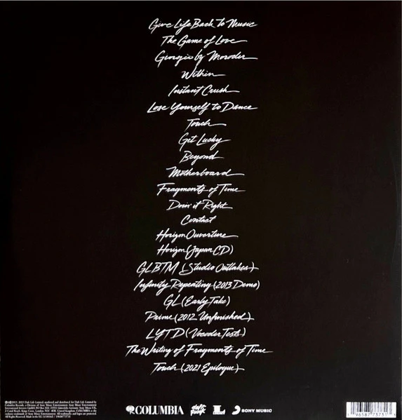 Виниловая пластинка DAFT PUNK Random Access Memories (10th Anniversary Edition)