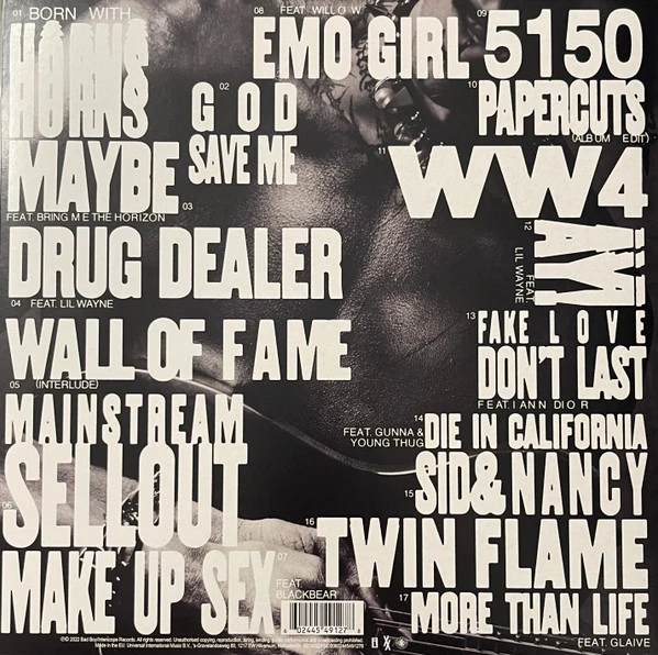 Виниловая пластинка MACHINE GUN KELLY MAINSTREAM SELLOUT