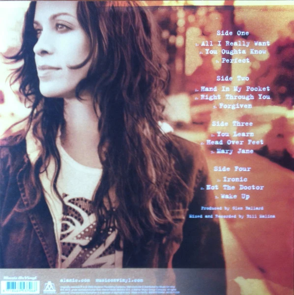 Виниловая пластинка ALANIS MORISSETTE JAGGED LITTLE PILL ACOUSATIC