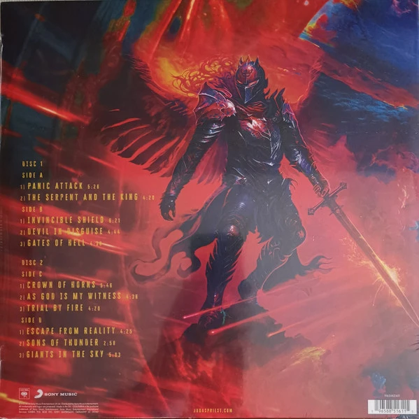 Виниловая пластинка JUDAS PRIEST INVINCIBLE SHIELD