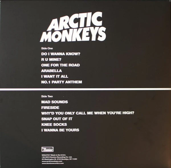 Виниловая пластинка ARCTIC MONKEYS AM