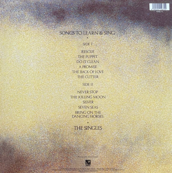 Виниловая пластинка ECHO AND THE BUNNYMEN SONGS TO LEARN & SING