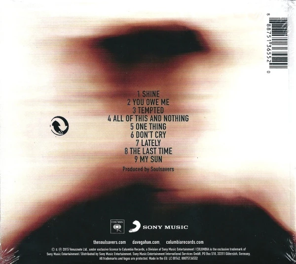 CD DAVE GAHAN & SOULSAVERS — ANGELS & GHOSTS