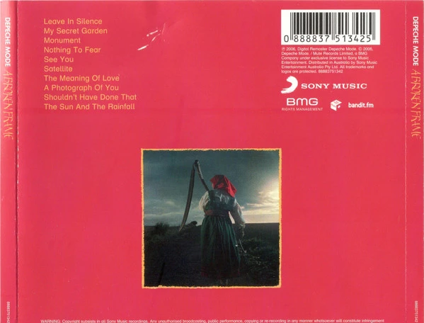 CD DEPECHE MODE — A BROKEN FRAME