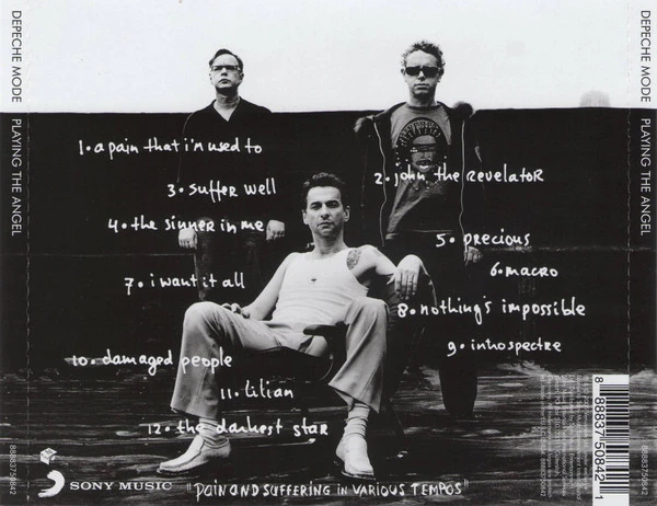 CD DEPECHE MODE — PLAYING THE ANGEL