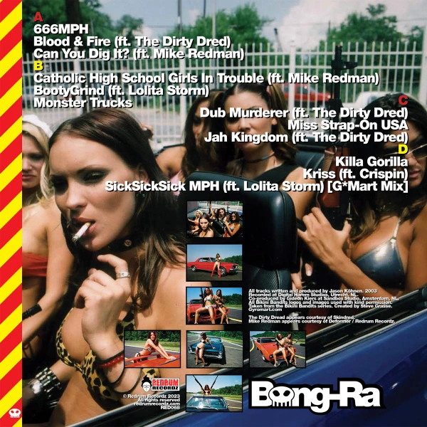 Виниловая пластинка BONG-RA BIKINI BANDITS, KILL! KILL! KILL!