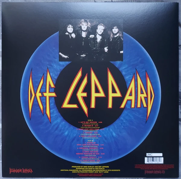 Виниловая пластинка DEF LEPPARD ADRENALIZE