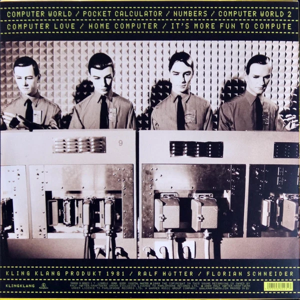 Виниловая пластинка KRAFTWERK COMPUTER WORLD