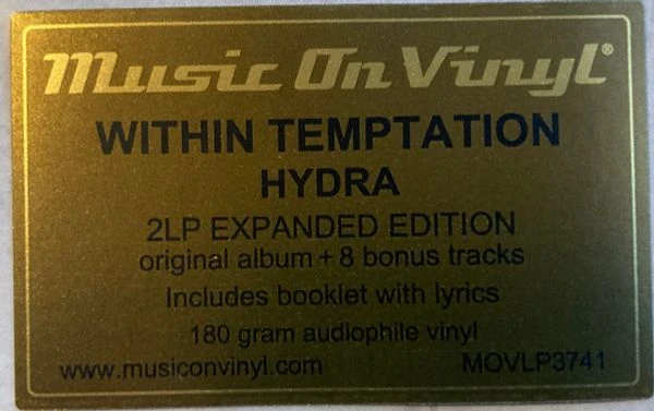 Виниловая пластинка WITHIN TEMPTATION HYDRA