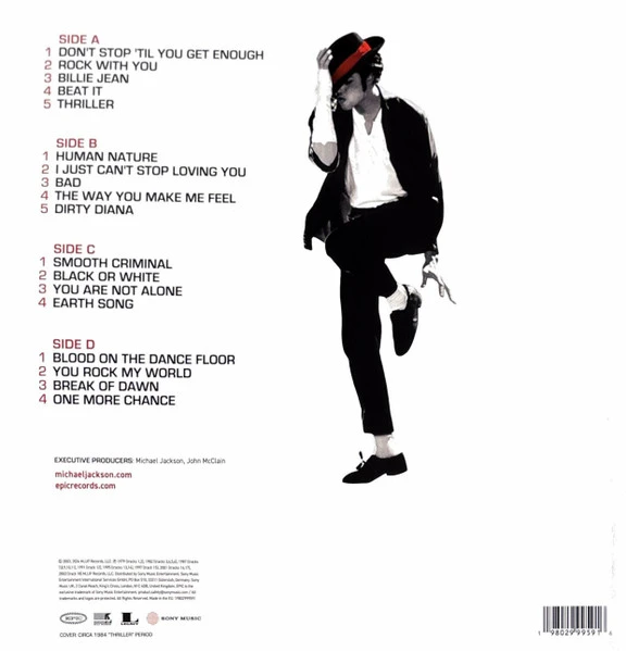 Виниловая пластинка MICHAEL JACKSON NUMBER ONES