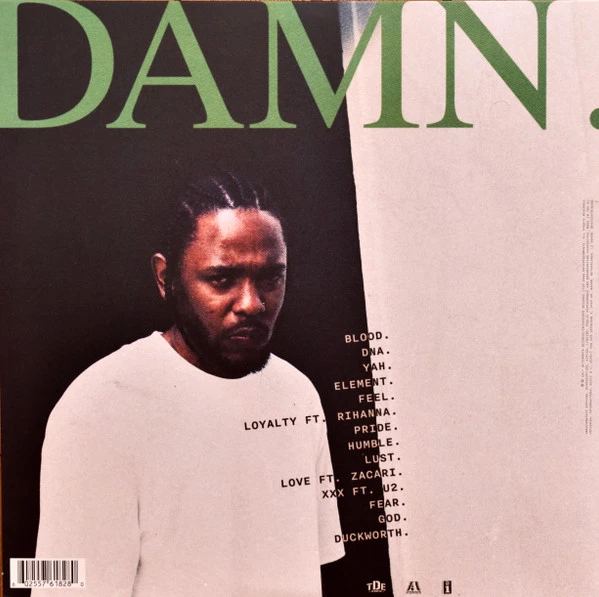 Виниловая пластинка KENDRICK LAMAR DAMN.
