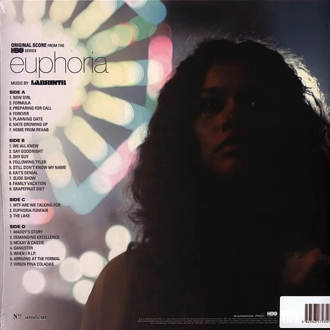 Виниловая пластинка LABRINTH EUPHORIA (ORIGINAL SCORE FROM THE HBO SERIES)