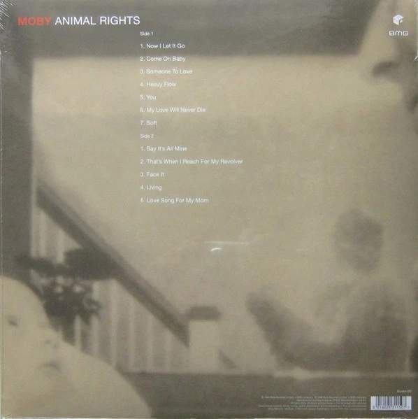 Виниловая пластинка MOBY ANIMAL RIGHTS