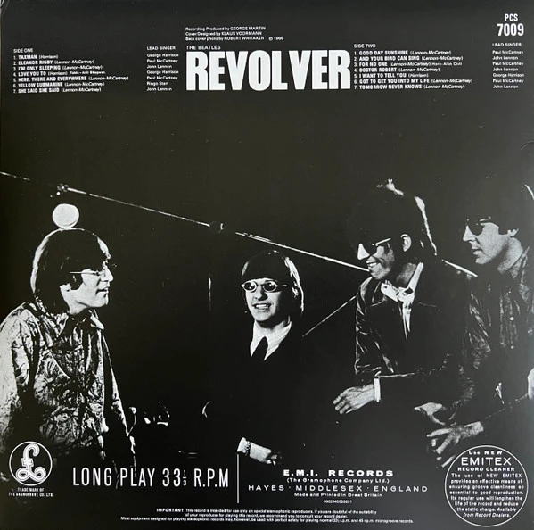 Виниловая пластинка BEATLES REVOLVER