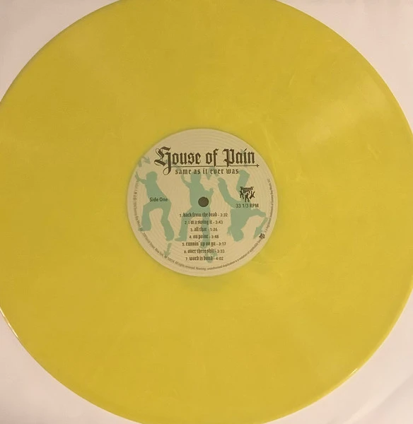 Виниловая пластинка HOUSE OF PAIN SAME AS IT EVER WAS